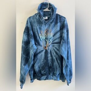 🫟 Jonas Brothers Happiness
Begins 2019 Tour Blue Tie Dye Hoodie for Men:Size:XL